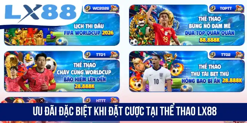 Thể Thao LX88 - Trải Nghiệm Kèo Đa Dạng, Rút Tiền Siêu Tốc